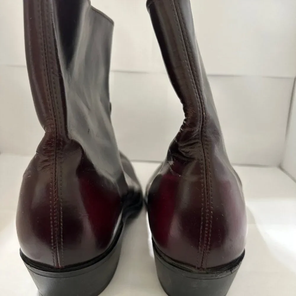 Vintage UFCW Leather Worker Boots Size 11 EEE